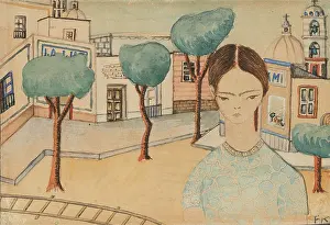 Kahlo Prints: Frida in Coyoacan, 1927. Creator: Kahlo, Frida (1907-1954)