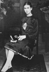 Kahlo Prints: Frida Kahlo as a student, 1926. Creator: Kahlo, Guillermo (1871-1941)