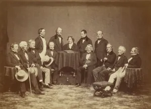 Jw Black Prints: The Friday Night Club, 1870s. Creator: James Wallace Black
