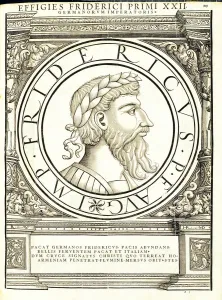1559 Prints: Fridericus I (1122 - 1190), 1559