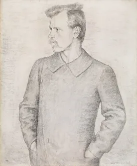 Fridtjof Nansen (1861-1930). Artist: Werenskiold, Erik Theodor (1855-1938) Fridtjof Nansen (1861-1930). Artist: Werenskiold, Erik Theodor (1855-1938)