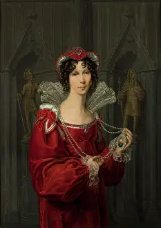 Friederike Luise Wilhelmine of Prussia (1774-1837), Queen of the Netherlands, c1815. Creator: Bury, Friedrich (1763-1823)