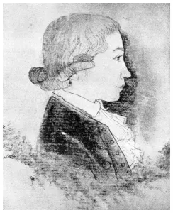 Friedrich Holderlin, German poet, 19th century (1956)
