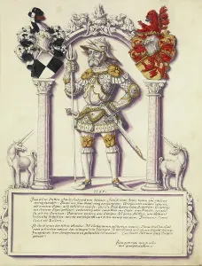 Recto Prints: Friedrich III Hohenzollern; Chronicle of the Hohenzollern Family