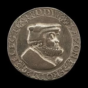 Frederick Iii Collection: Friedrich III the Wise, 1463-1525, Duke and Elector of Saxony 1486 [obverse], 1522