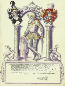 Hohenzollern Prints: Friedrich IV Hohenzollern; Chronicle of the Hohenzollern Family