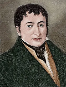Friedrich Koenig, German inventor, 1883. Creator: Unknown