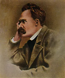 Eckstein Halpaus Gmbh Gallery: Friedrich Nietzsche 1844-1900, 1934