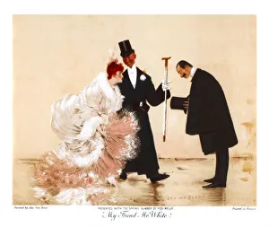My Friend Mr White, c1870-1920. Artist: Jan Van Beers