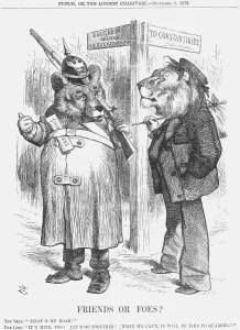Friends or Foes?, 1876. Artist: Joseph Swain Friends or Foes?, 1876. Artist: Joseph Swain