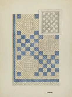 Friendship Gallery: Friendship Quilt, 1935 / 1942. Creator: Carl Keksi