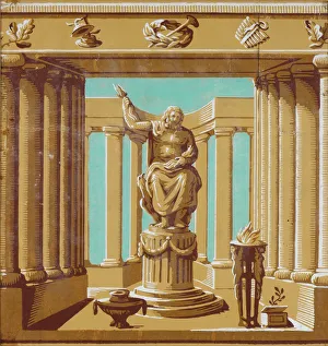 Frieze Prints: Frieze or Dado: La Constance, France, 1785 / 90. Creator: Jean Baptiste Reveillon