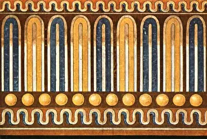 Frieze from the Francois Tomb (Tomba Francois) at Vulci, Italy, (1928). Creator
