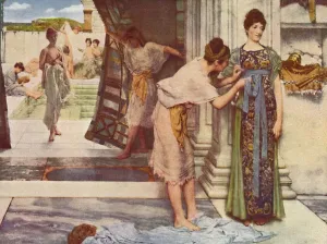 Lawrence Prints: The Frigidarium, 1890. Creator: Sir Lawrence Alma-Tadema