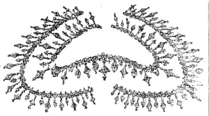 Roskell Hunt Prints: Fringe of Diamonds, 1857. Creator: Unknown