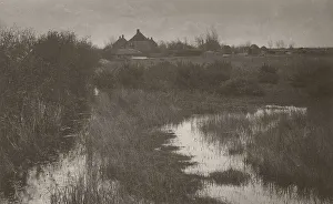 Fens Prints: The Fringe of the Marsh, 1886. Creator: Peter Henry Emerson