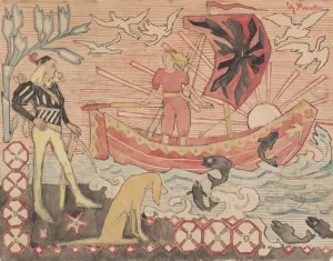 Asmund Gallery: The frisky song, ca 1892. Creator: Munthe, Gerhard (1849-1929)