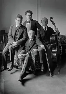 Cellist Prints: Fritz Kreisler, Harold Bauer, Walter Damrosch