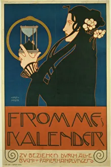 Moser Prints: Frommes Kalender, 1903. Artist: Moser, Koloman (1868-1918)