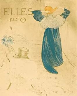 Brothel Gallery: Frontispiece, 1896. Creator: Henri de Toulouse-Lautrec