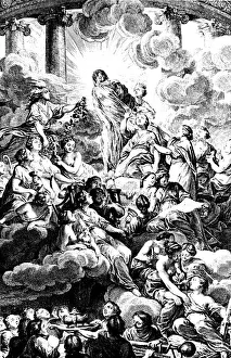 Enlightenment Prints: Frontispiece of Denis Diderot Encyclopedie, Paris, 1751-80