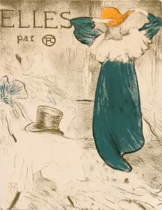 De 1864 1901 Prints: Frontispiece from Elles, 1896