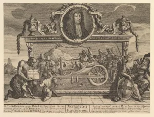 Hudibras Prints: Frontispiece and Its Explanation: Twelve Large Illustrations for Samuel Butler