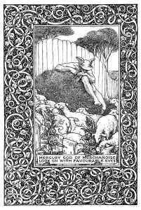 Frontispiece to The Field of Clover, 1899. Artist: Clemence Housman