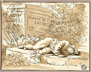 After Frontispiece to Figure, c.1788. Creator: Carlo Labruzzi