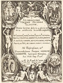 Frontispiece for Gloriosissimae'. Creator: Jacques Callot