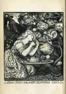 Goblin Prints: Frontispiece of Goblin Market and Other Poems by Christina Rossetti