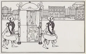Frontispiece for Juvenal, 1894. Creator: Aubrey Beardsley