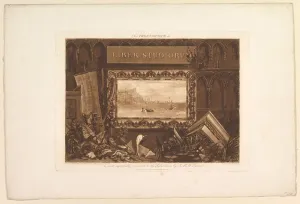 Liber Studorium Prints: The Frontispiece to Liber Studiorum, May 1812. Creator: JMW Turner