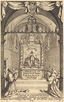 Frontispiece for the Miracles and Graces of Our Lady of 'Bon-Secours-les-Nancy' Frontispiece for the Miracles and Graces of Our Lady of 'Bon-Secours-les-Nancy'