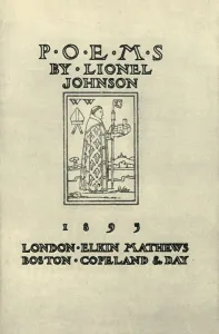 Crosier Prints: Frontispiece to Poems by Lionel Johnson, 1895, (1946). Creator: Unknown
