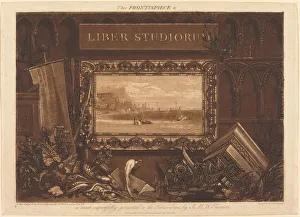 Latin Text Gallery: Frontispiece, published 1812. Creator: JMW Turner