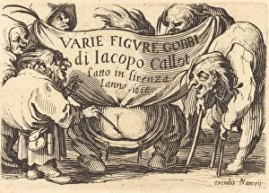 Frontispiece for Varie Figure Gobbi'('Various Hunchback Figures')