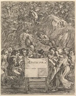 Muse Gallery: Frontispiece for The Works of Scarron (Œuvres de Scarron)