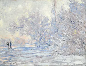 Frost in Giverny (Le Givre a Giverny), 1885. Artist: Monet, Claude (1840-1926) Frost in Giverny (Le Givre a Giverny), 1885. Artist: Monet, Claude (1840-1926)