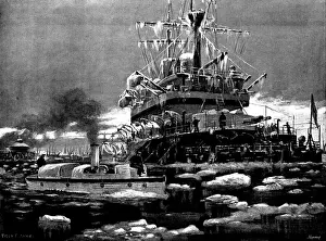 Steamboat Prints: Frost, Snow, and Ice on the Medway: Sheerness Harbour after a blizzard