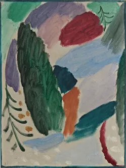 Images Dated 26th March 2021: Frosty Day, 1915. Creator: Alexei Jawlensky