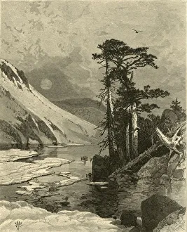 Frozen Lake, Foot of Jamess Peak, 1874. Creator: Charles Maurand Frozen Lake, Foot of Jamess Peak, 1874. Creator: Charles Maurand