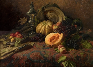 Seed Prints: Fruit, 1894. Creator: Joseph Van de Roye