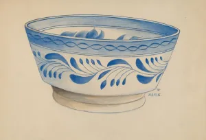 Stottlemeyer Margaret Prints: Fruit Bowl, c. 1936. Creator: Margaret Stottlemeyer