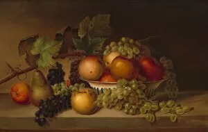 Bowl Of Fruit Gallery: Fruit, c. 1860. Creator: Harriet Cany Peale