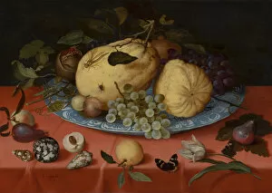 Balthasar Collection: Fruit Still Life with Shells and Tulip, 1620