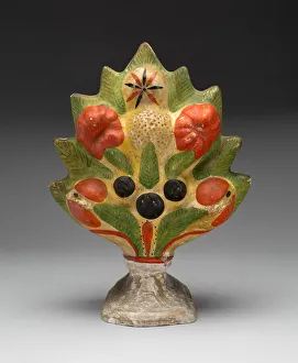 Chalkware Prints: Fruit sculpture, 1800 / 1900. Creator: Unknown