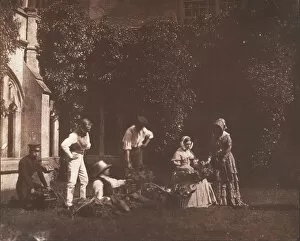 The Fruit Sellers, ca. 1845. Creator: Possibly by William Henry Fox Talbot