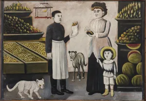 Mirzaani Prints: Fruit Stall