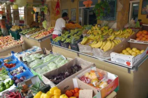 Ionian Islands Prints: Fruit and vagetable stall, Argostoli, Kefalonia, Greece